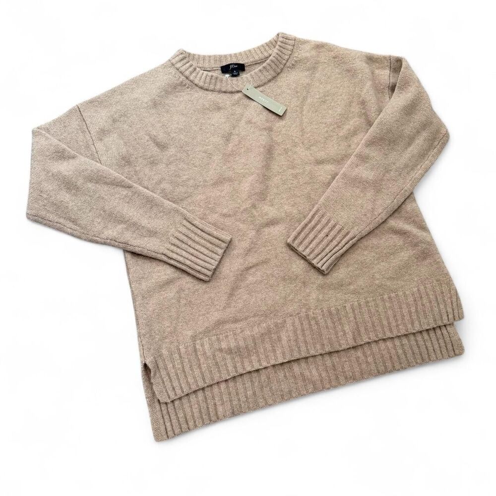 J.Crew Oversized Crewneck Sweater Supersoft Yarn NWT